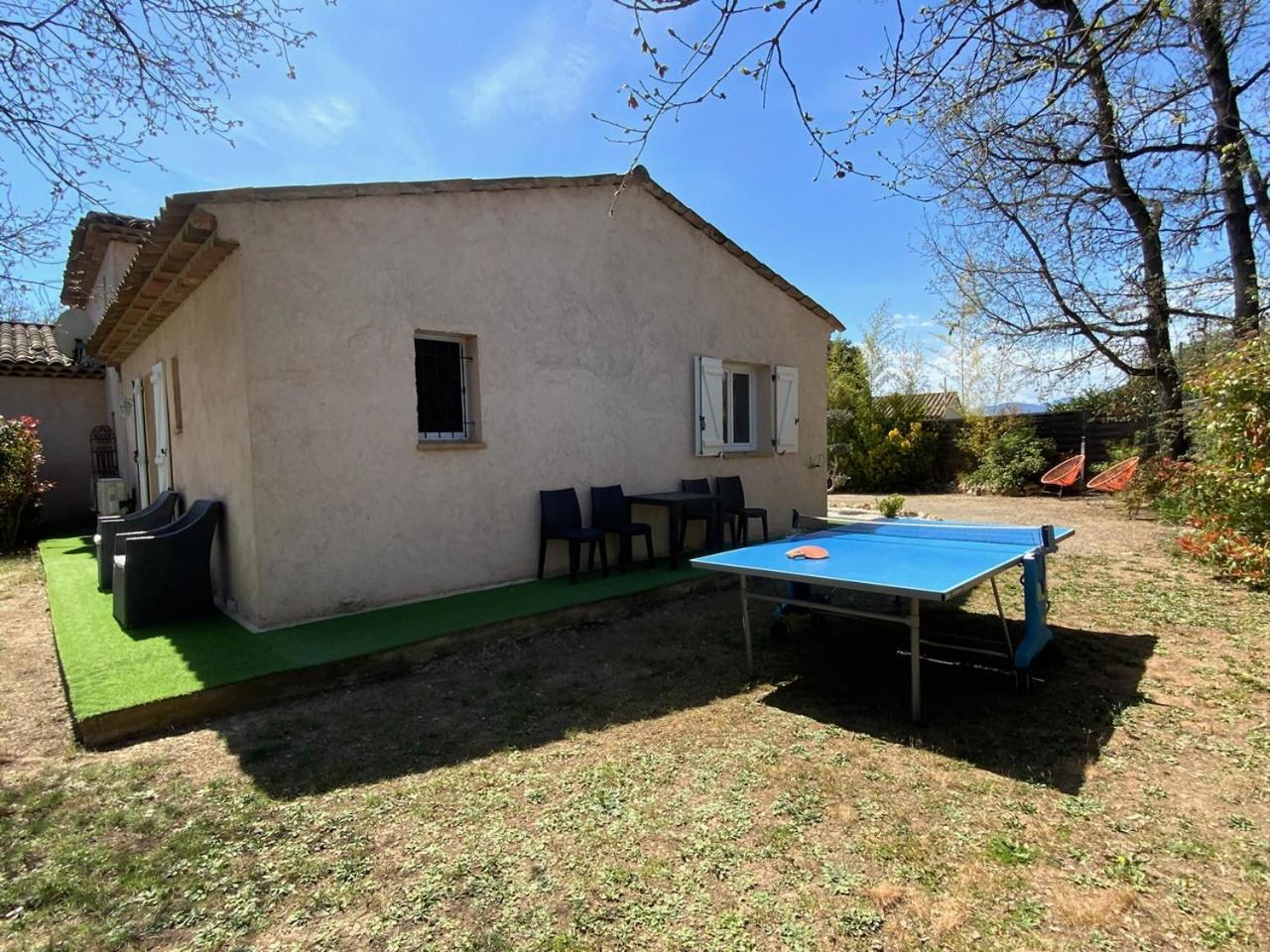 Villa climatisée, piscine privée chauffée, Fitness proche Cannes, Fréjus, St Raphael, Grasse Montauroux Exterior foto